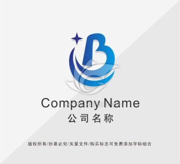 字母BLOGO设计