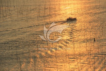 霞浦落日