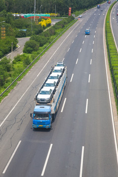 高速公路监控图 高速公路货车