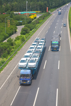 高速公路监控图 高速公路货车