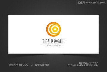 投资标志 金融标志 字母C