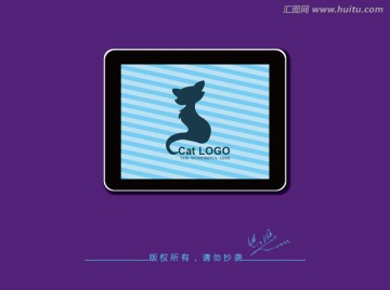 貓貓logo 時尚l(wèi)ogo