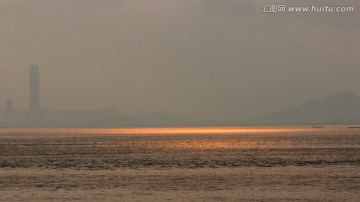 深圳湾日出