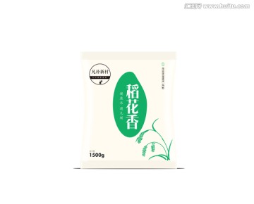 大米包裝（效果圖及平面圖）