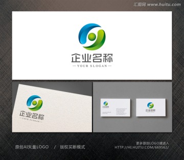 投资标志 环保logo