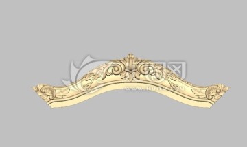 轉(zhuǎn)椅撲頭洋花浮雕3D雕刻模型