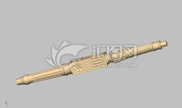 書椅前腳家具腿3D雕刻模型