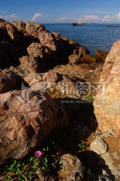 海南三亚天涯海角风光