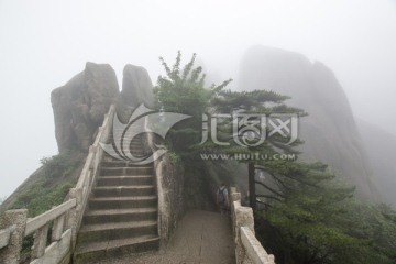 烟雨黄山