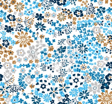 花朵 花卉 背景 印花 碎花