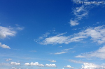 白云 蓝天 天空