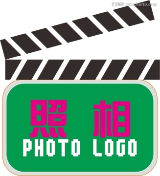 照相logo模板