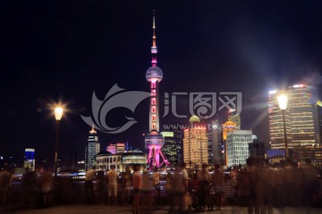 东方明珠夜景