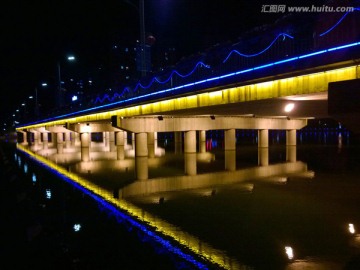 灿烂的夜桥