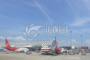深圳保安机场新航站楼外景