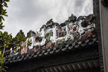 陈家祠古建筑雕塑