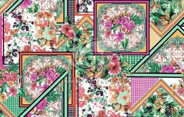 服裝時(shí)裝印花