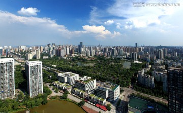 重庆北部新区楼盘和地产建筑