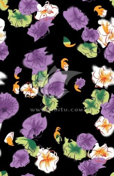 時(shí)裝數(shù)碼花型圖案