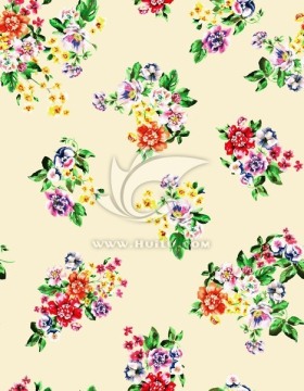 數(shù)碼印花時(shí)裝流行花型
