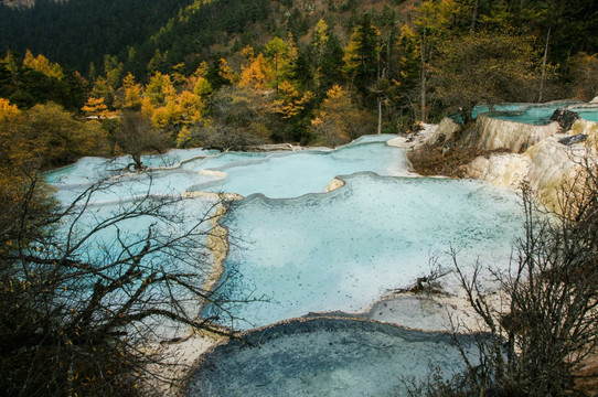 四川黄龙风景