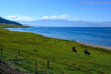 赛里木湖风光