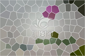 染色玻璃 花玻璃