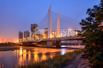 成都华阳夜景