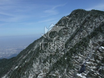 庐山雪景