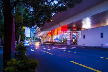 上海交通夜景