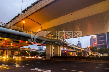 延安高架夜景