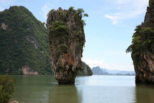 泰国普吉岛攀牙湾 泰国小桂林