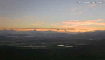 天空云彩 朝霞