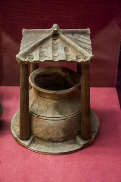 古代水缸模型