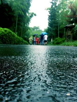 湿滑路面