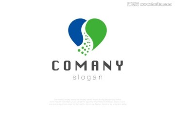 生物科技类logo