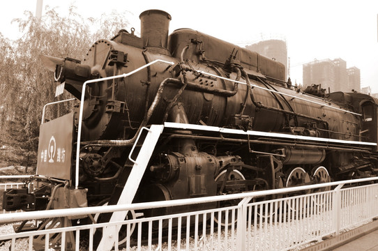 老蒸汽机火车