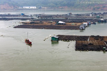 霞浦 渔场 滩涂