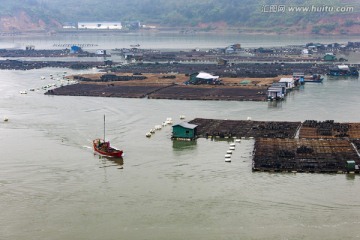 霞浦 渔场 滩涂