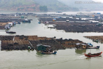 海水养殖 霞浦风光