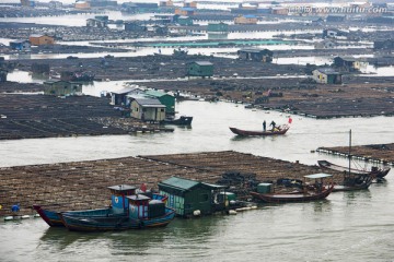 海水养殖 霞浦风光