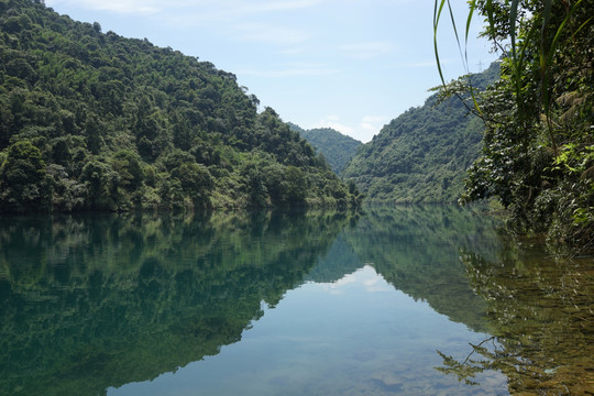 碧水蓝天