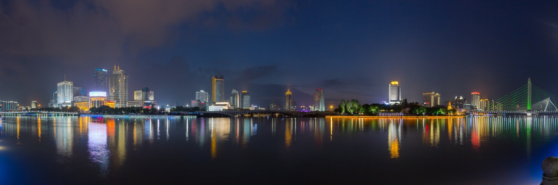 宁波三江口夜景 宽幅