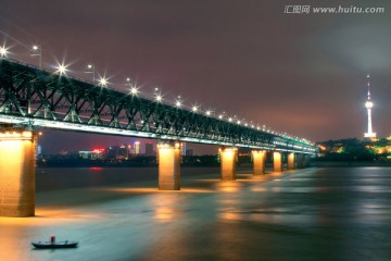 长江大桥夜景