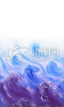 抽象波浪