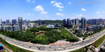 重庆照母山科技创新城全景图