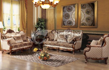沙发 角几 客厅 美式家具