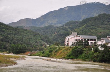 四川山河村落