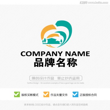 农家乐 标志设计 LOGO设计