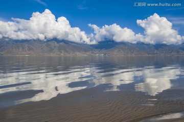 永胜程海湖